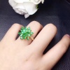 Natural Emerald Woman Ring, Emerald Ring, 925 Sterling Silver, Statement Ring, Engagement and Wedding Ring | Save 33% - Rajasthan Living 12