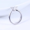 Moissanite Ring, 925 Sterling Silver, 1.3ct Moissanite Ring, Engagement Ring, Wedding Ring, Luxury Ring, Ring/Band, Princess Cut Ring | Save 33% - Rajasthan Living 13
