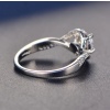 925 Sterling Silver Lab White Topaz Ring, Topaz Engagement Ring, Statement Ring, Engagement and Wedding Ring, Wedding Ring, luxury Ring | Save 33% - Rajasthan Living 11