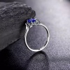 Natural Tanzanite Ring, 14k Solid White Gold Engagement Ring, Wedding Ring, Tanzanite Ring, luxury Ring, soliture Ring, Oval cut Ring | Save 33% - Rajasthan Living 15