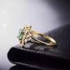 Natural Emerald Ring, 14k Solid Yellow Gold Engagement Ring, Wedding Ring, Emerald Ring, Luxury Ring, Ring/Band, OvalCut Ring | Save 33% - Rajasthan Living 13