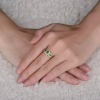 Natural Tsavorite Ring, 14k Yellow Gold Ring, Tsavorite Ring, Engagement Ring, Wedding Ring, Luxury Ring, Ring/Band, Oval Cut Ring | Save 33% - Rajasthan Living 16
