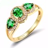Natural Tsavorite Ring, 14k Yellow Gold Ring, Tsavorite Ring, Engagement Ring, Wedding Ring, Luxury Ring, Ring/Band, Oval Cut Ring | Save 33% - Rajasthan Living 11