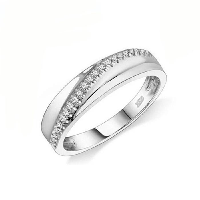 Diamond Ring, 14k White Gold Diamond Ring, Engagement Ring, Wedding Ring, Luxury Ring, Ring/Band, Diamond Cut Ring | Save 33% - Rajasthan Living 5