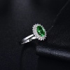 Natural Tsavorite Ring, 14k White Gold Ring, Tsavorite Ring, Engagement Ring, Wedding Ring, Luxury Ring, Ring/Band, Oval Cut Ring | Save 33% - Rajasthan Living 13