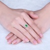 Natural Tsavorite Ring, 14k White Gold Ring, Tsavorite Ring, Engagement Ring, Wedding Ring, Luxury Ring, Ring/Band, Oval Cut Ring | Save 33% - Rajasthan Living 16