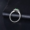 Natural Tsavorite Ring, 14k White Gold Ring, Tsavorite Ring, Engagement Ring, Wedding Ring, Luxury Ring, Ring/Band, Oval Cut Ring | Save 33% - Rajasthan Living 14