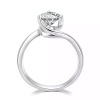 Moissanite Ring, 925 Sterling Silver, 1ct, 2ct, 3ct Moissanite Ring, Engagement Ring, Wedding Ring, Luxury Ring, Ring/Band, Round Cut Ring | Save 33% - Rajasthan Living 13