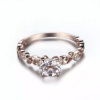 Morganite Ring, 14k Rose Gold Ring, Pink Morganite Ring, Engagement Ring, Wedding Ring, Luxury Ring, Ring/Band, Round Cut Ring | Save 33% - Rajasthan Living 11
