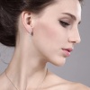 Natural Diamond Drop Earrings, 925 Sterling Silver, Diamond Drop Earrings, Stud Earrings, Diamond Earrings, Luxury Earrings, Round Earrings | Save 33% - Rajasthan Living 12