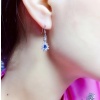 Natural Sapphire Drop Earrings, 925 Sterling Silver, Sapphire Earrings, Sapphire Silver Earrings, Luxury Earrings, Pear Cut Stone Earrings | Save 33% - Rajasthan Living 10