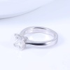Moissanite Ring, 925 Sterling Silver, 1.3ct Moissanite Ring, Engagement Ring, Wedding Ring, Luxury Ring, Ring/Band, Princess Cut Ring | Save 33% - Rajasthan Living 12