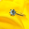Natural Aquamarine Ring, 925 Sterling Silver, Aquamarine Ring, Engagement Ring, Wedding Ring, Luxury Ring, Ring/Band, Round Cut Ring | Save 33% - Rajasthan Living 16