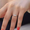 Moissanite Ring, 925 Sterling Silver, 0.6ct Moissanite Ring, Engagement Ring, Wedding Ring, Luxury Ring, Ring/Band, Round Cut Ring | Save 33% - Rajasthan Living 11