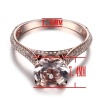 Morganite Ring, 14k Rose Gold Ring, Pink Morganite Ring, Engagement Ring, Wedding Ring, Luxury Ring, Ring/Band, Round Cut Ring | Save 33% - Rajasthan Living 16