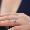 Moissanite Ring, 925 Sterling Silver, 0.6ct Moissanite Ring, Engagement Ring, Wedding Ring, Luxury Ring, Ring/Band, Round Cut Ring | Save 33% - Rajasthan Living 14