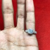 Moissanite Ring, 925 Sterling Silver, 2ct Moissanite Ring, Engagement Ring, Wedding Ring, Luxury Ring, Ring/Band, Round Cut Ring | Save 33% - Rajasthan Living 14