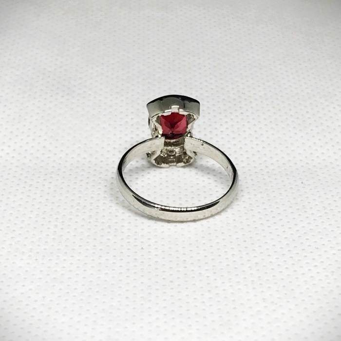 Natural Garnet Ring, 925 Sterling Sliver, Garnet Ring, Garnet Engagement Ring, Wedding Ring, luxury Ring, Ring/Band, Round cut Ring | Save 33% - Rajasthan Living 8