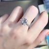 Moissanite Ring, 18k White Gold, 2.5ct Moissanite Ring, Engagement Ring, Wedding Ring, Luxury Ring, Ring/Band, Oval Cut Ring | Save 33% - Rajasthan Living 11