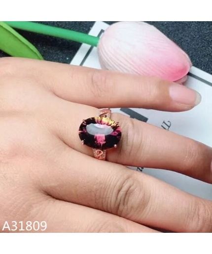 Natural Ametrine Ring, 925 Sterling Silver, Ametrine Engagement Ring, Ametrine Ring, Wedding Ring, Luxury Ring, Ring/Band, Oval Cut Ring | Save 33% - Rajasthan Living 3