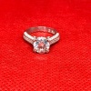 Moissanite Ring, 925 Sterling Silver, 2ct Moissanite Ring, Engagement Ring, Wedding Ring, Luxury Ring, Ring/Band, Round Cut Ring | Save 33% - Rajasthan Living 12
