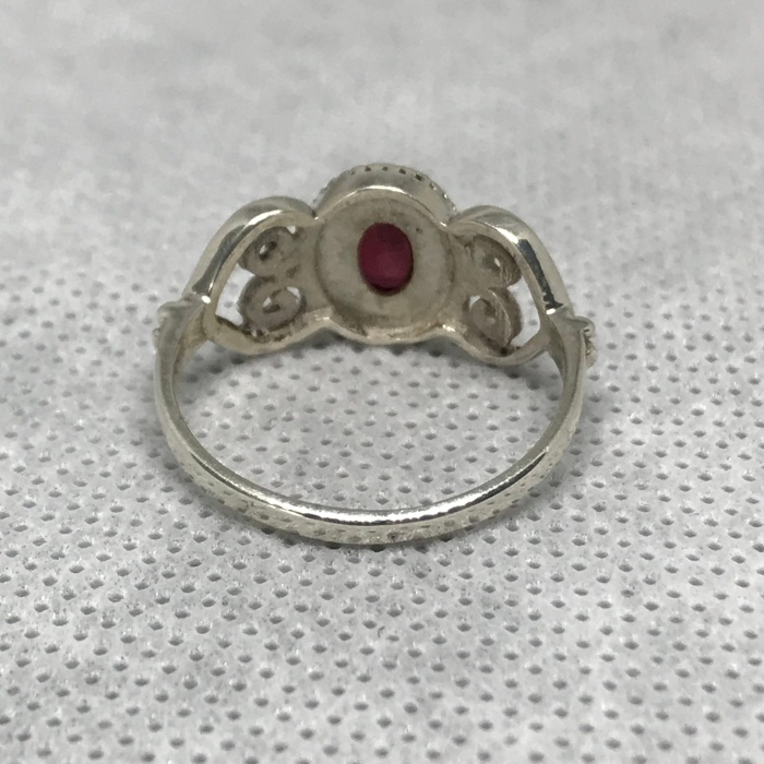 Natural Ruby Ring, 925 Sterling Silver, Ruby Engagement Ring, Ruby Ring, Ruby Wedding Ring, Ruby Luxury Ring, Ring/Band, Ovel Cut Ring | Save 33% - Rajasthan Living 9