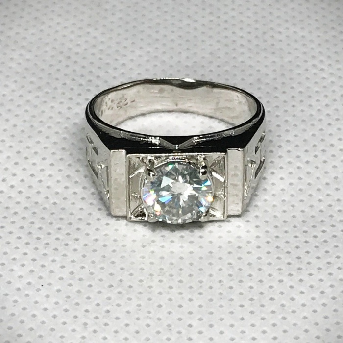 Moissanite Ring, 925 Sterling Silver, 2ct Moissanite Ring, Engagement Ring, Wedding Ring, Luxury Ring, Ring/Band, Round Cut Ring | Save 33% - Rajasthan Living 5