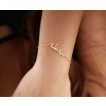 Stainless Steel, Gold, Silver, Rose Gold, Black Gun, Personalized Arabic Bracelet | Save 33% - Rajasthan Living 12