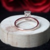 Moissanite Ring, 14k White gold, 1.8 ct Moissanite Ring, Engagement Ring, Wedding Ring, Luxury Ring,Ring/Band, Radiant Cut Moissanite Ring | Save 33% - Rajasthan Living 12