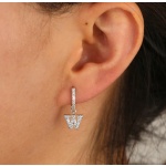 Copper, Zircon, Initial Earring, Gold, Silver | Save 33% - Rajasthan Living 15