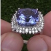 Tanzanite Woman Ring, Tanzanite Ring, 925 Sterling Silver Statement Ring, Engagement and Wedding Ring, Luxury Ring, Cushion Cut Ring | Save 33% - Rajasthan Living 13