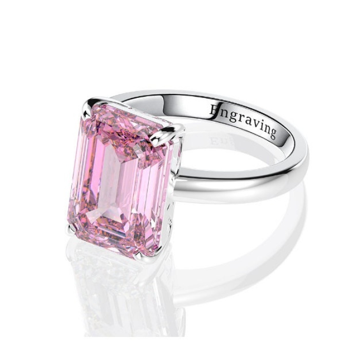 Pink Sapphire Ring, Citrine Ring, 925 Sterling Silver Woman Ring,Statement Ring,Engagement and Wedding Ring,Luxury Ring, Emerald Cut Ring | Save 33% - Rajasthan Living 10