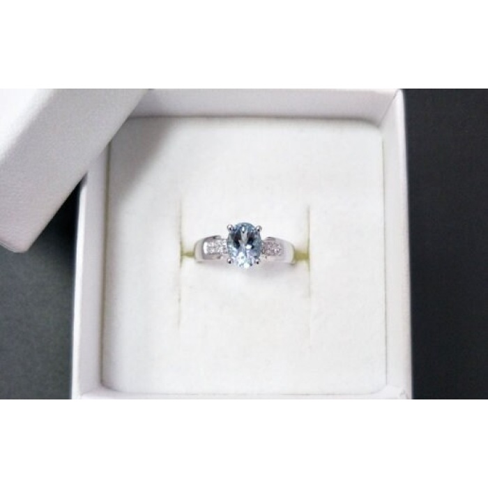 Natural Aquamarine Ring, 925 Sterling Silver, Aquamarine Ring, Engagement Ring, Wedding Ring, Luxury Ring, Ring/Band, Oval Cut Ring | Save 33% - Rajasthan Living 9