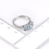 Natural Aquamarine Ring, 925 Sterling Silver, Aquamarine Ring, Engagement Ring, Wedding Ring, Luxury Ring, Ring/Band, Ovel Cut Ring | Save 33% - Rajasthan Living 14