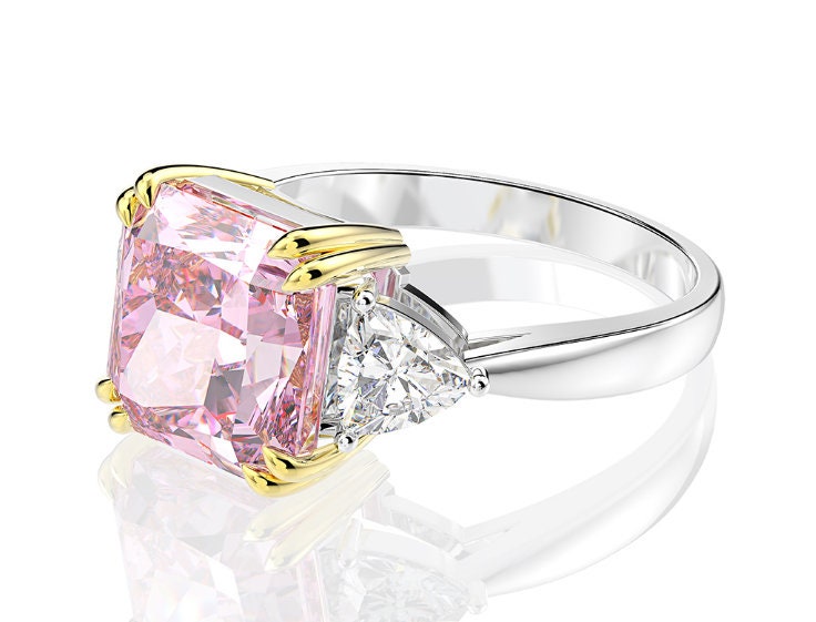 Pink Sapphire Ring, Citrine Ring, 925 Sterling Silver Woman Ring, Statement Ring, Engagement and Wedding Ring, Luxury Ring, Square Cut Ring | Save 33% - Rajasthan Living 18