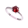 Natural Garnet Ring, 925 Sterling Sliver, Garnet Ring, Garnet Engagement Ring, Wedding Ring, luxury Ring, Ring/Band, Round cut Ring | Save 33% - Rajasthan Living 11