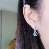 Natural Opal Drop Earrings, 925 Sterling Silver, Opal Drop Earrings, Earrings, Opal Earrings, Luxury Earrings, Oval Stone Earrings | Save 33% - Rajasthan Living 10
