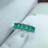 Natural Emerald Woman Ring, 925 Sterling Silver, Emerald Ring, Statement Ring, Engagement and Wedding Ring | Save 33% - Rajasthan Living 9