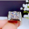 Moissanite Ring, 925 Sterling Silver, 3ct Moissanite Ring, Engagement Ring, Wedding Ring, Luxury Ring, Ring/Band, Round Cut Ring | Save 33% - Rajasthan Living 13
