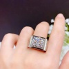Moissanite Ring, 925 Sterling Silver, 3ct Moissanite Ring, Engagement Ring, Wedding Ring, Luxury Ring, Ring/Band, Round Cut Ring | Save 33% - Rajasthan Living 12