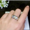 Moissanite Ring, 925 Sterling Silver, 1ct, 2ct, 3ct Moissanite Ring, Engagement Ring, Wedding Ring, Luxury Ring, Ring/Band, Round Cut Ring | Save 33% - Rajasthan Living 9