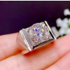Moissanite Ring, 925 Sterling Silver, 3ct Moissanite Ring, Engagement Ring, Wedding Ring, Luxury Ring, Ring/Band, Round Cut Ring | Save 33% - Rajasthan Living 10