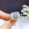 Moissanite Ring, 925 Sterling Silver, 3ct Moissanite Ring, Engagement Ring, Wedding Ring, Luxury Ring, Ring/Band, Round Cut Ring | Save 33% - Rajasthan Living 13