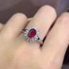 Natural Ruby Ring,925 Sterling Silver,Engagement Ring, Wedding Ring, Luxury Ring, Ring/Band, Oval Cut Ring | Save 33% - Rajasthan Living 10