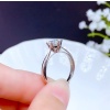 Moissanite Ring, 925 Sterling Silver, 1ct Moissanite Ring, Engagement Ring, Wedding Ring, Luxury Ring, Ring/Band, Round Cut Ring | Save 33% - Rajasthan Living 14