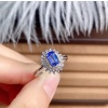 Natural Tanzanite Ring, 925 Sterling Sliver Engagement Ring, Tanzanite Ring, Wedding Ring, luxury Ring, soliture Ring, Emerald cut Ring | Save 33% - Rajasthan Living 9