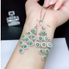 Natural Emerald Drop Earrings, 925 Sterling Silver, Emerald Drop Earrings, Emerald Silver Earrings, Luxury Earrings, Round Cut Stone Earring | Save 33% - Rajasthan Living 13