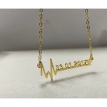 Stainless Steel, Personalized Date Necklace | Save 33% - Rajasthan Living 14