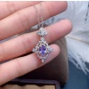 Natural Tanzanite Pendant, Engagement Pendent, Tanzanite Silver Pendent, Woman Pendant, Pendant Necklace, Luxury Pendent, Oval Cut Pendent | Save 33% - Rajasthan Living 13