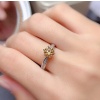 Yellow Moissanite Ring, 925 Sterling Silver, 1ct Moissanite Ring, Engagement Ring, Wedding Ring, Luxury Ring, Ring/Band, Round Cut Ring | Save 33% - Rajasthan Living 14